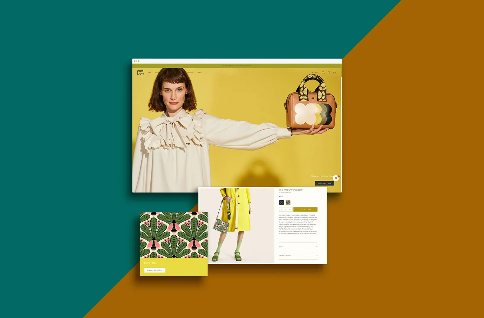 Orla Kiely Shopify Website Design by Farrows